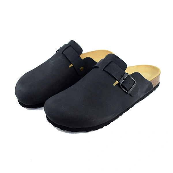 SABOT medicale pour homme R80 noir cuir nubique..........                  miniature